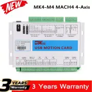 MK4-M4 MACH4 4-Axis CNC Breakout Board 2000KHz USB Motion Card for Engravers
