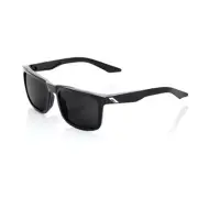 Sunglasses 100% Blake Polished Black Lenses Peakpolar Grey