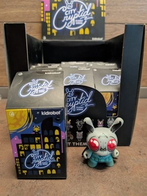 Mothman Kidrobot Dunny City Cryptid w/ Box and Card Chris Ryniak 2/24