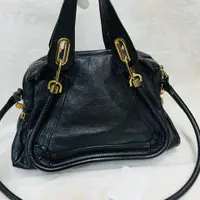 在飛比找PopChill優惠-[二手] CHLOE IT BAG Paraty小牛皮手提/