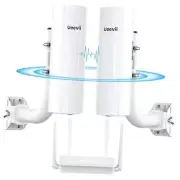 Point-to-Point Wireless Bridge System CPE688KIT, with WiFi 6 AX3000 Router,