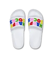 White Happy Socks Slider