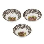 Mini Round Ceramic Sause Bowls Woodland Animal Collection Pheasant Deer Rabbit