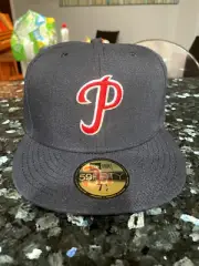 NEW ERA 59FIFTY PHILADELPHIA PHILLIES 1934 Navy Scarlet 7 1/2 76ers not Hat Club