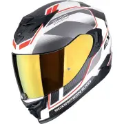 EXO-520 Evo Air Lena Black White Red Full Face Helmet