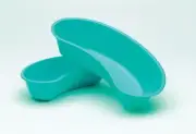 DMI 7173 Reusable Autoclavable Blue Plastic 8 1/2" Emesis Basin 500cc 16 Oz