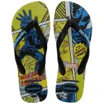 HAVAIANAS 哈瓦士 巴西人字拖 男款 MARVEL CLASSICS 黑豹漫畫黑帶 漫威系列 拖鞋 夾腳拖【南風百貨】