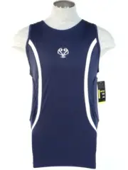 Under Armour MPZ Dark Blue Padded Compression Basketball Tank Men's NWT