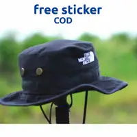 在飛比找蝦皮購物優惠-Tnf SUMMIT SERIES 黑色叢林帽戶外帽登山漁夫