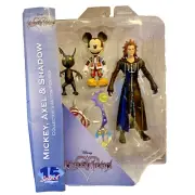 NIB Disney Kingdom Hearts Mickey Axel Shadow Figures Diamond Select Series 1