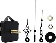 Prettyia HR1688-31 Silence Quartz Clock Movement Silent Clock Mechanism Long Shaft Clock Kits Wall Clock Movements Mechanism Parts with 3 Hands
