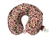 Strawberry Shortcake Travel Neck Pillow 12" x 13" Button Closure NWT NEW