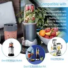 1 Set 32oz Blender Cups & Extractor Blade for NutriBullet 600w & 900w Blenders