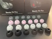 NEW Beats Fit Pro Buds Earbud Ear tips Silicon Replacement L/M/S Transparent MOR