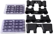 16PCS Hydraulic Roller Lifters + 4PCS Guides 12499225 HL124 Replacement for Avalanche Silverad-o Corvette GMC Sierra 1500 Yukon
