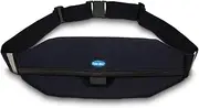 Tune Belt SP2 Running Belt, Slim Waist Pack Holder with Secure Zip Pocket, Sweatproof Storage, Non-Chafing, Fits Large Phones, Easy Access, Money Belt for Men & Women, Black, Large, Running Waist Pack