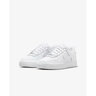 【NIKE 耐吉】休閒鞋 運動鞋 AIR FORCE 1 LE GS 男鞋 女鞋 大童 白(FV5951111)