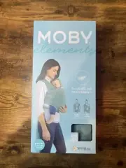 Moby Elements Baby Carrier - Blue/Green