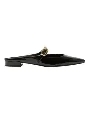 [PINK INC] Bacall Flat Shoes in Black Patent