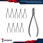 10 PCS RDM German Mini Distal End Cutter for Soft & Hard Wire Ortho Plier 12cm