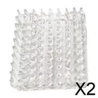 2x Remove Brush Wet & Dry Comb Hair Washing Bath SPA Brush Scalp Exfoliate Brush