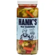 Hanks Giardiniera Mild 16 oz (Pack Of 12)