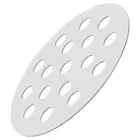 Oven Charcoal Box Iron Sheet Plate for Grill Cast Fire Grate Round