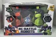 Vivitar VBots RC Battle Robots Touch Sensors Two Remote Controls 2024 New In Box