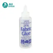 Helmar Fabric Glue Adhesive 125ml Dries Crystal Clear Non Toxic Machine Washable