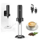 Rechargeable Milk Frother, Coffee Frother Handheld with USB-C Cable, Milk B37