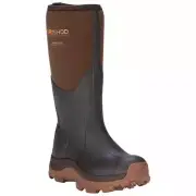 Dryshod Women's Haymaker Hi Brown/Peanut Size 11 Boots HAY-WH-BR-W11