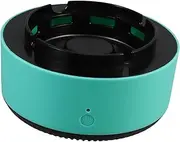 Veemoon Smokeless Ashtray with Air Purifier Efficient Smoke Extractor for Home Office and Car User Friendly Control Panel Green Color for Dust and Ash Removal