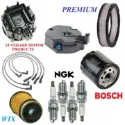 Tune Up Kit Filters Cap Rotor Wire Spark Plugs For JEEP SCRAMBLER L4 2.5L 1981 (for: Jeep)