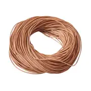 100m Cowhide Leather Cord Jewelry Beading Bracelet String Craft Thread 1.5mm
