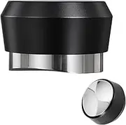 58.5mm Coffee Gravity Distributor, MATOW Espresso Adaptive Distribution Tool and Leveler Compatible with 58mm Portafilter, Auto Leveling Distributor with Unique Stainless Steel Two Sided Convex Base