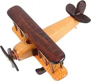 Timber Plane Models Wooden Airplane Decor Boys and Girls Art Craft Supplies Educational Toy Home Decor Ornament