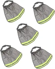 [jojofuny] 5pcs Worker's Hat Brim Man Neck Guard Polyester Mask