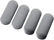 HSSDTECH 4PCS Rubber Foot Feet Bottom Base Cover Feet Pad Repalcement for Dell Latitude 5500 5501 5502 5505 5509 5510 5511/ Precision 3540 3541 3542 3550 3551 Laptop Rubber Feet (Grey)
