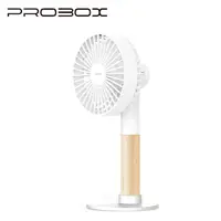 在飛比找誠品線上優惠-PROBOX UDDO 櫸木手持風扇-白【福利品】