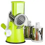 3-in-1 Vegetable Cutter & Slicer – Manual Cheese, Garlic & Potato Shredder
