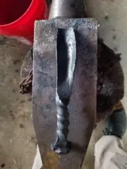 8 Inch Handmade Railroad Spike Seed Garden Shovel