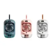 Mini Portable Fan Spray Plus Wet Fan USB Rechargeable Air Conditioner- 3600mAh