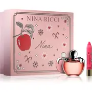 Set Nina Ricci: Les Belles Eau De Toilette for women 80 ml + Jumbo Free Matte Lipstick Fancy Pink 25 g