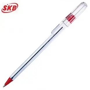 SKB SB-2000原子筆/ 紅色/ 0.5/ 盒裝12支