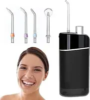 Generic Water Flosser Cordless | Portable Oral Irrigator - 4 Nozzles IPX8 Waterproof High-pressure Washing Water Flosser For Travel