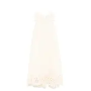[Zimmermann] Zimmermann Floral-embroidered Dress 00 NUMERIC NEUTRALS