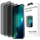Anti-Spy Privacy Tempered Glass Screen Protector For iPhone 13 12 Pro Max Mini
