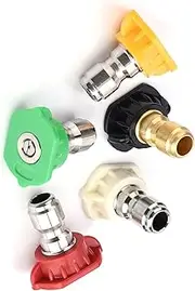 Pressure Washer Spray Nozzle Set Quick Connect Hot High Pressure Washer Tips
