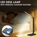 Dimmable LED Touch Control Table Lamp Reading Night Light Wireless Phone Charger