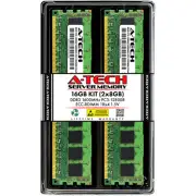 A-Tech 16GB 2x 8GB 1Rx4 PC3-12800R DDR3 1600MHz ECC RDIMM REG Server Memory RAM